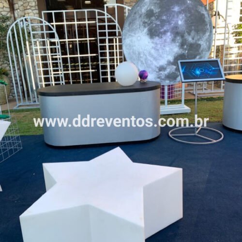 Puff de led Estrela