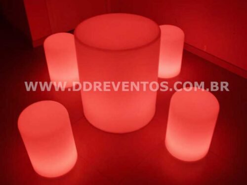 Puff Cilindro de led - Image 2