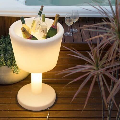 Champanheira Taça de led
