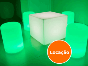puff cilindro de led