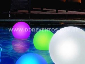 Bolas Iluminadas para Piscina