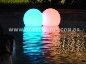 Aluguel de Bolas Iluminadas para Piscina
