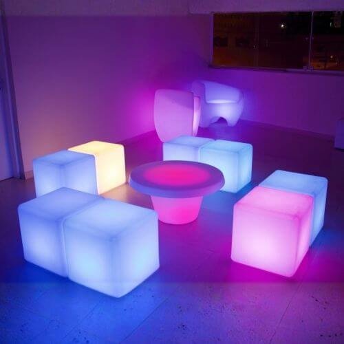 Lounge Puff 43cm de led