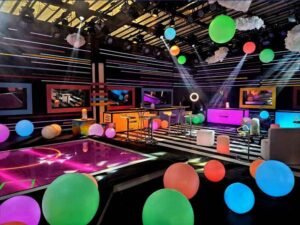 Bolas de led para decoração - Reality "A Fazenda 12"