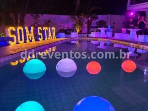 Bolas Iluminadas decorativas