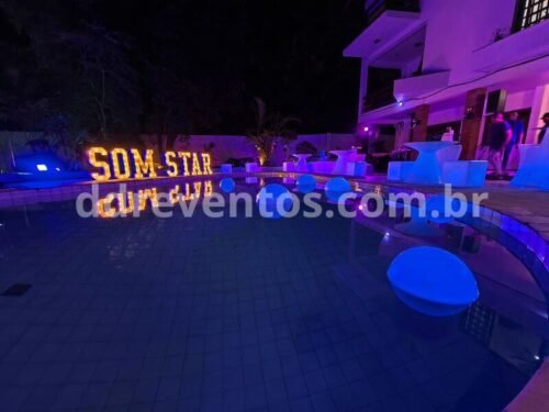 Meia Esfera de 35cm led - PISCINA - Locação - Imagem 3