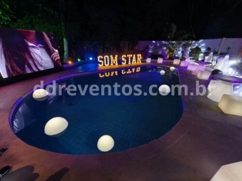 Meia Esfera de 35cm led - PISCINA - Locação - Imagem 5