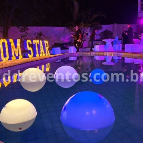 meia esfera de 50cm para piscina