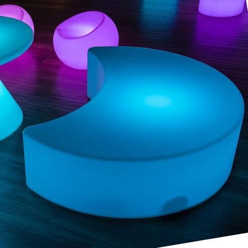 Banco Moon de led