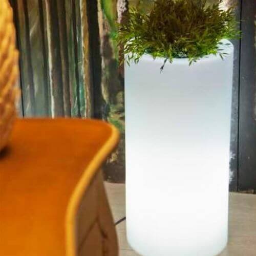 Vaso Vela LED